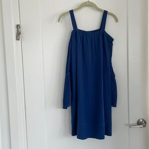 Club Monaco off shoulder dress with long sleeves